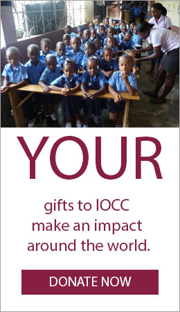 YOUR gifts to IOCC make an impact around the world.