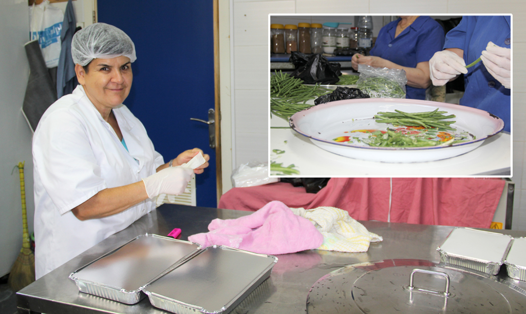 May helps provide meals to 120 families while earning income that allows her to afford important medications.
